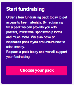 Start Fundraising Pack